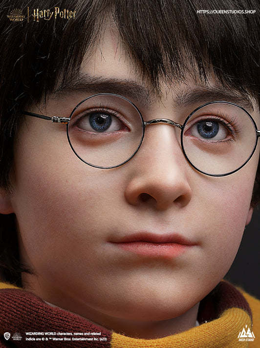 Queen studios『哈利波特 1/1比例胸像』超擬真還原《神秘的魔法石》時期的丹尼爾·雷德克里夫