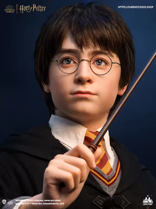 Queen studios『哈利波特 1/1比例胸像』超擬真還原《神秘的魔法石》時期的丹尼爾·雷德克里夫