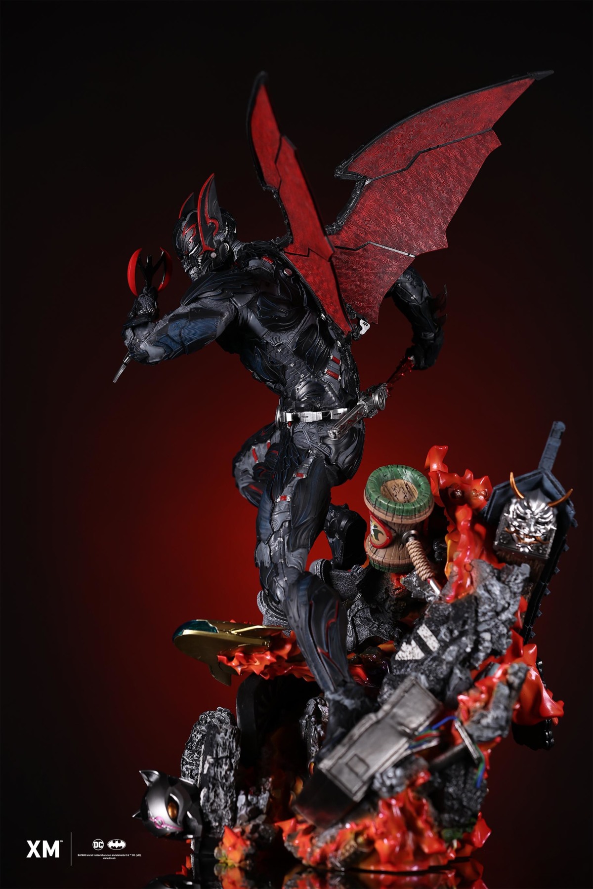 XM Studios DC Samurai Series「未來蝙蝠俠」(Batman Beyond)1/4 比例全身雕像