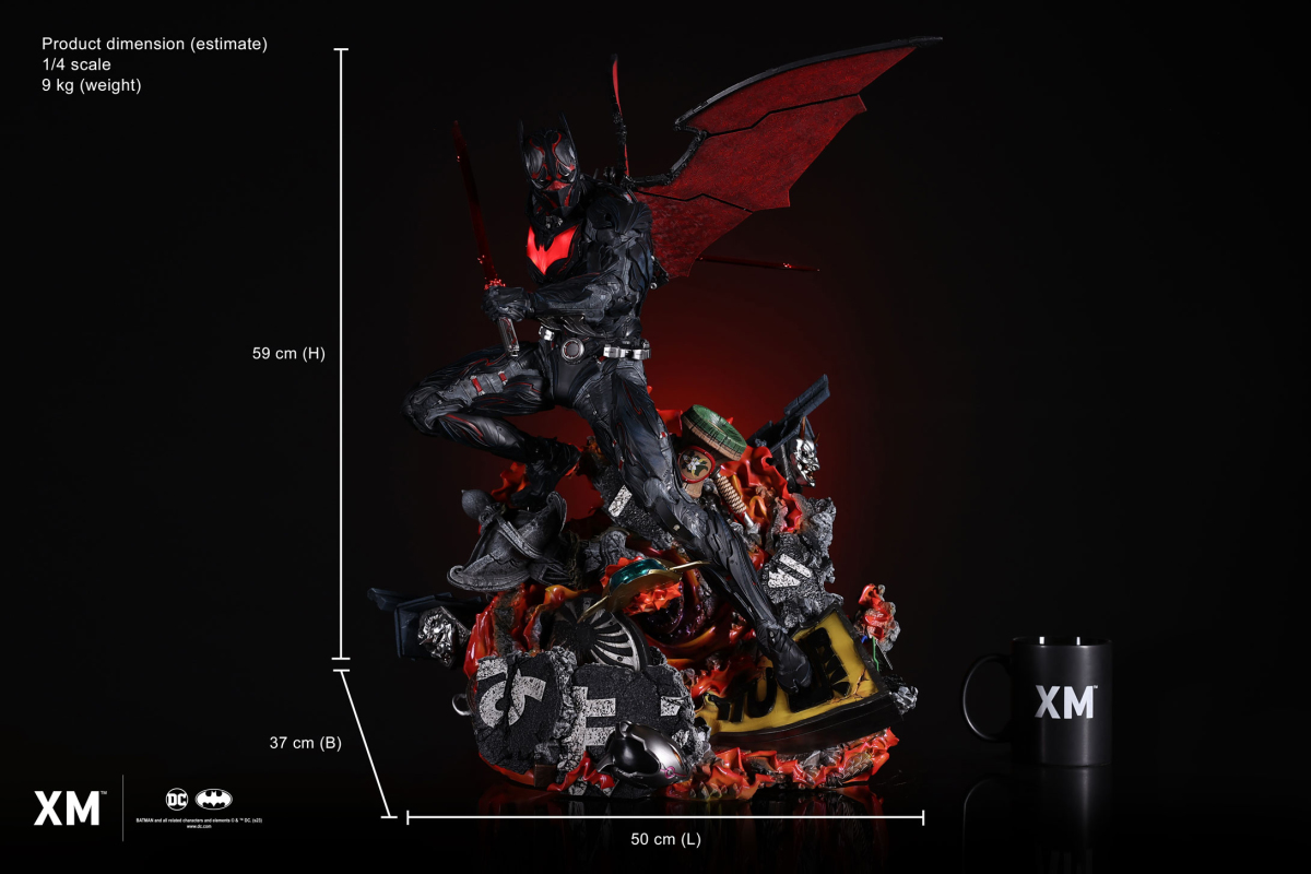 XM Studios DC Samurai Series「未來蝙蝠俠」(Batman Beyond)1/4 比例全身雕像