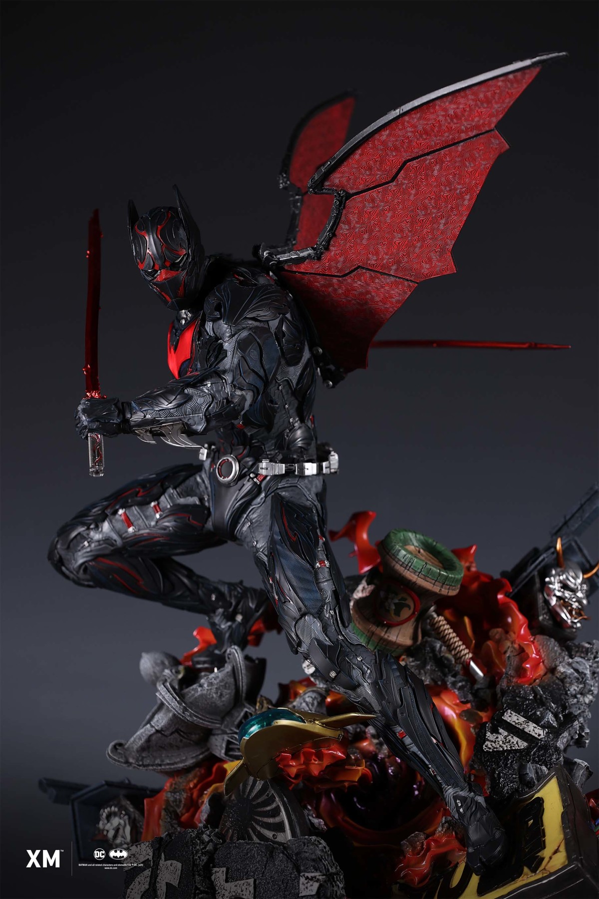 XM Studios DC Samurai Series「未來蝙蝠俠」（Batman Beyond）1/4 比例全身雕像