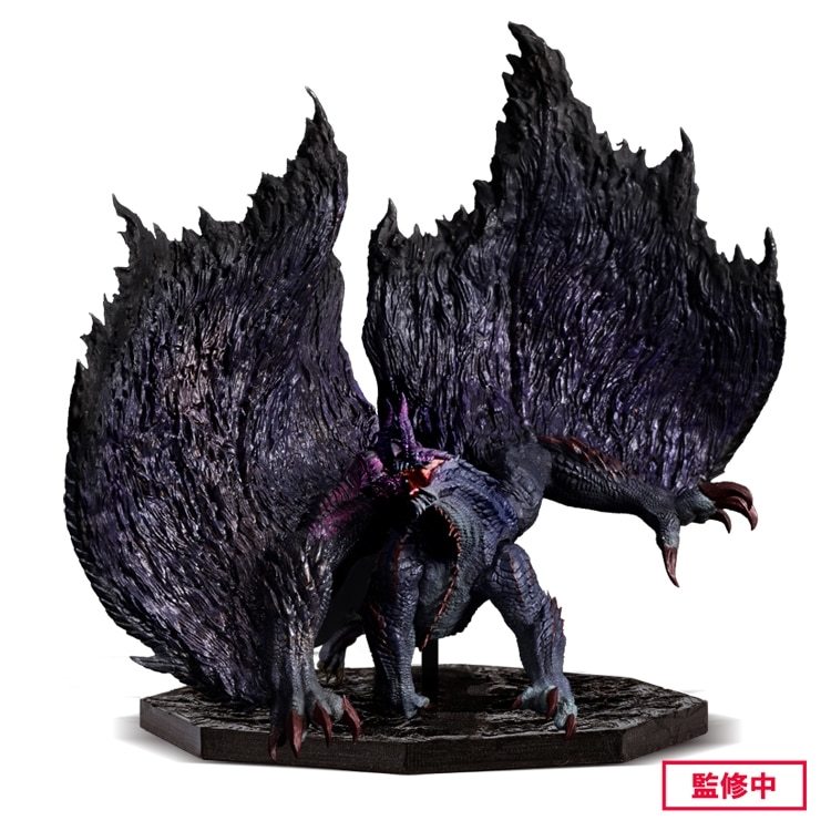 CAPCOM FIGURE BUILDER CUBE『魔物獵人 黑蝕龍』彷彿災禍的狂龍化姿態精巧再現!