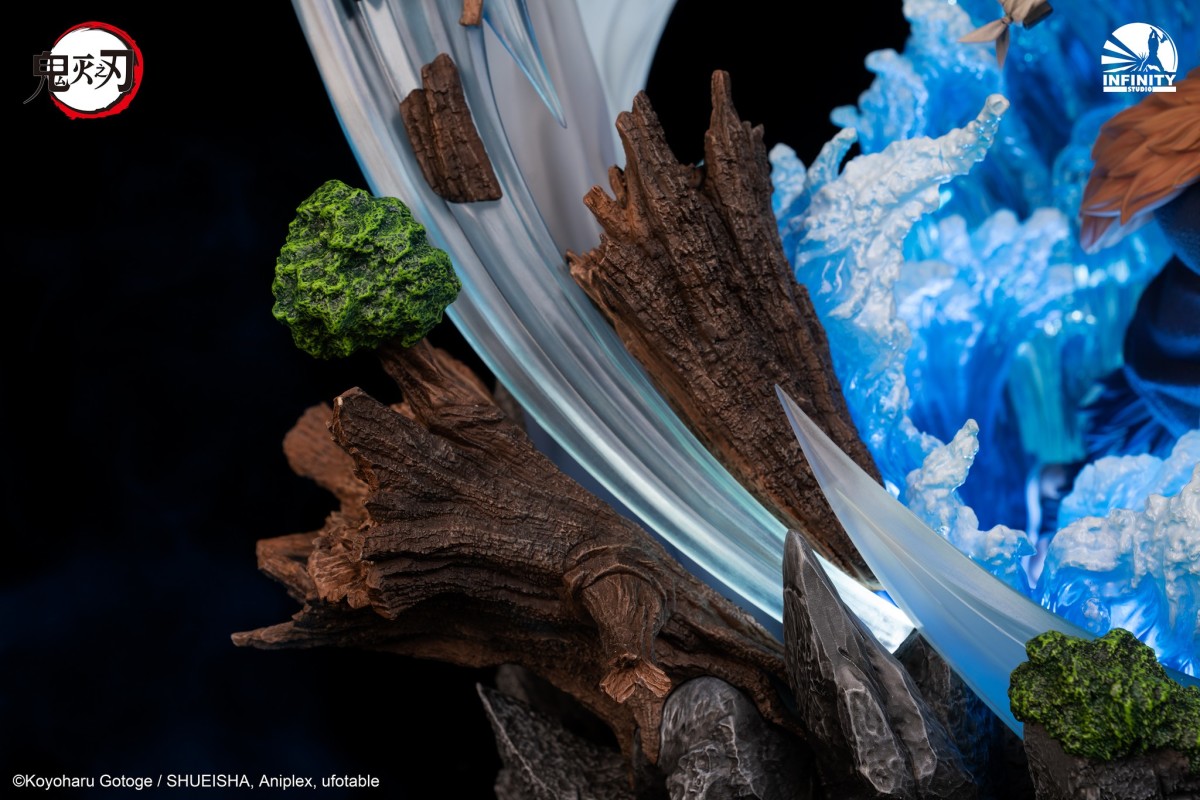 Infinity Studio《鬼滅之刃》嘴平伊之助 1/4 比例場景雕像 獸之呼吸·參之牙 獠牙撕扯!
