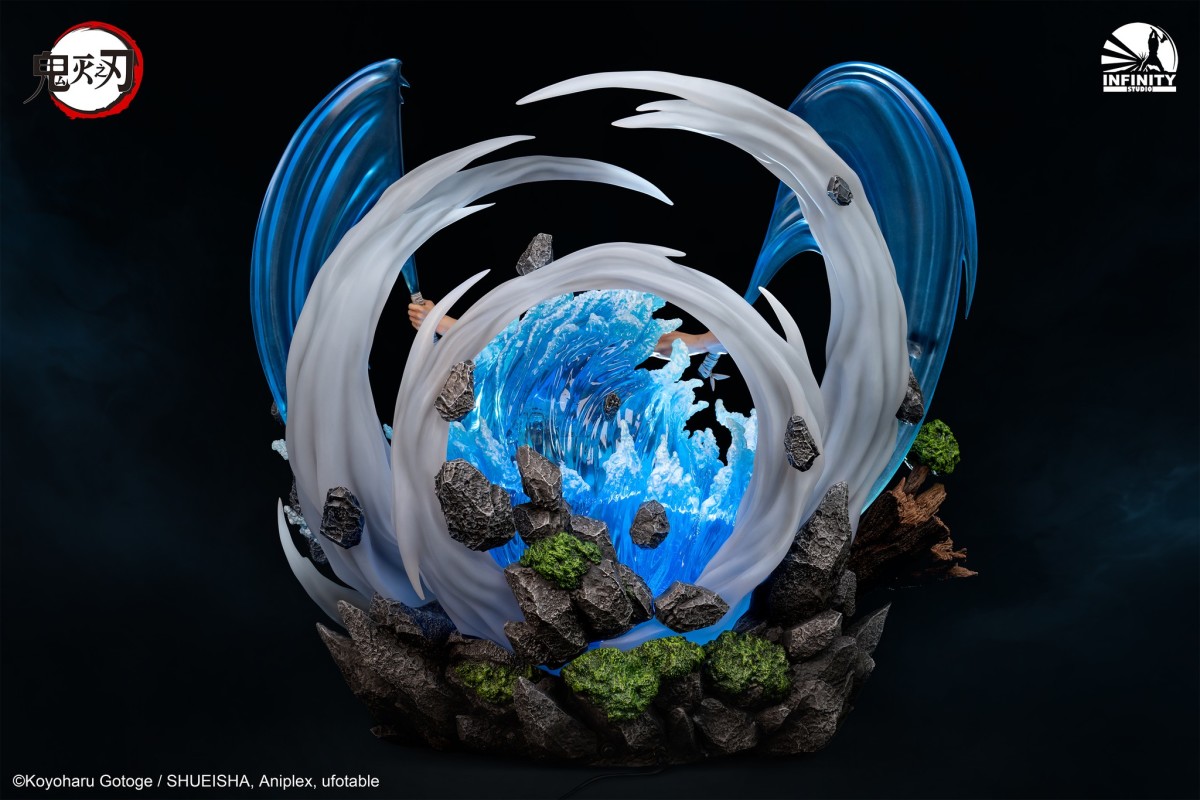 Infinity Studio《鬼滅之刃》嘴平伊之助 1/4 比例場景雕像 獸之呼吸·參之牙 獠牙撕扯!