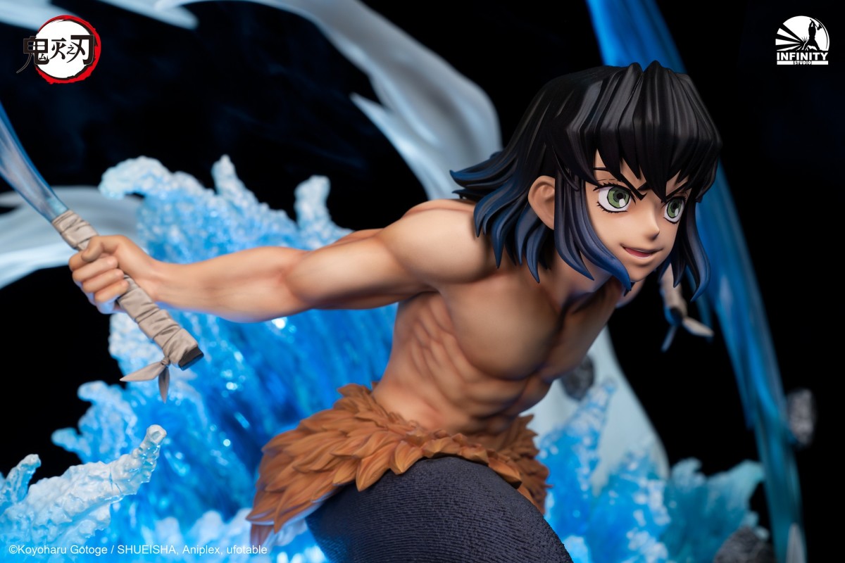 Infinity Studio《鬼滅之刃》嘴平伊之助 1/4 比例場景雕像 獸之呼吸·參之牙 獠牙撕扯!