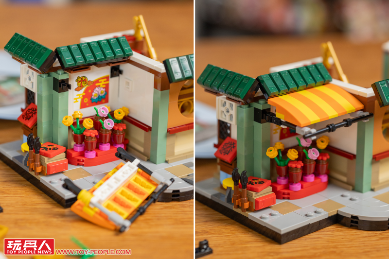LEGO 80113「樂滿樓」開箱報告 內外都不簡單的中華料理餐館落成!
