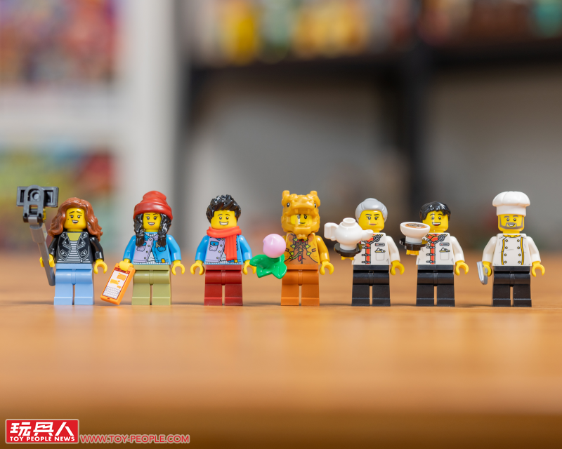LEGO 80113「樂滿樓」開箱報告 內外都不簡單的中華料理餐館落成!