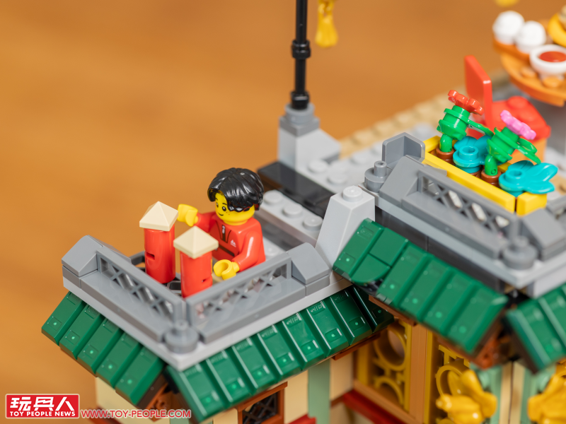 LEGO 80113「樂滿樓」開箱報告 內外都不簡單的中華料理餐館落成!