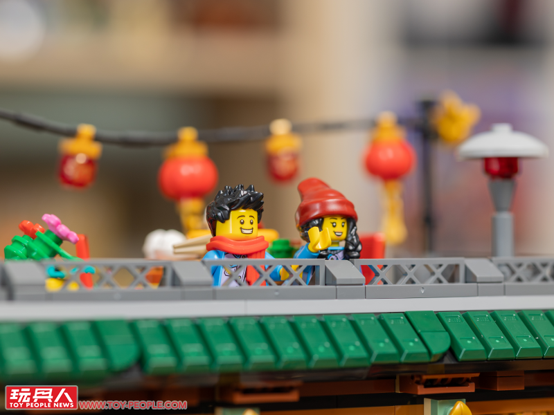 LEGO 80113「樂滿樓」開箱報告 內外都不簡單的中華料理餐館落成!