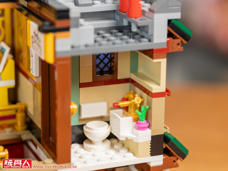 LEGO 80113「樂滿樓」開箱報告 內外都不簡單的中華料理餐館落成!
