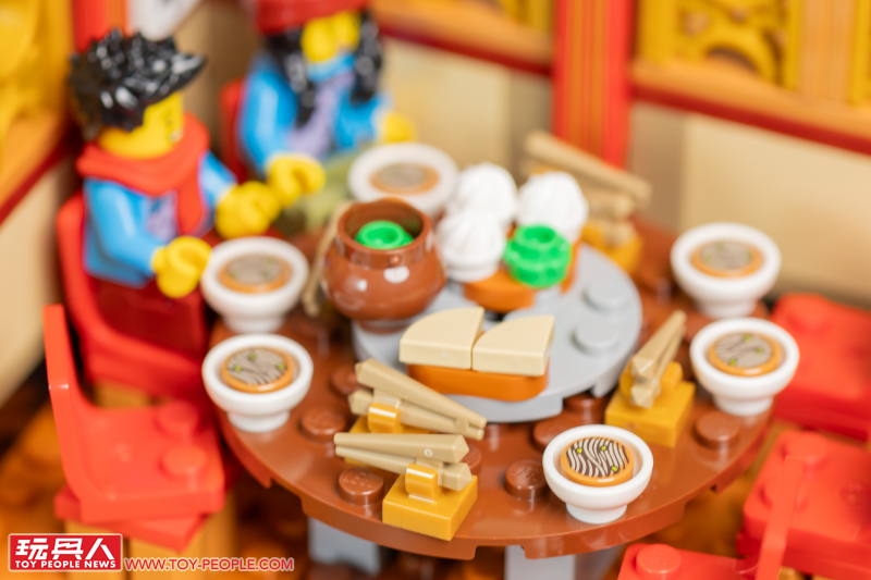 LEGO 80113「樂滿樓」開箱報告 內外都不簡單的中華料理餐館落成!