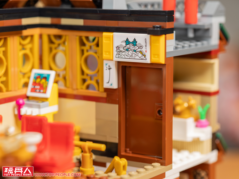 LEGO 80113「樂滿樓」開箱報告 內外都不簡單的中華料理餐館落成!