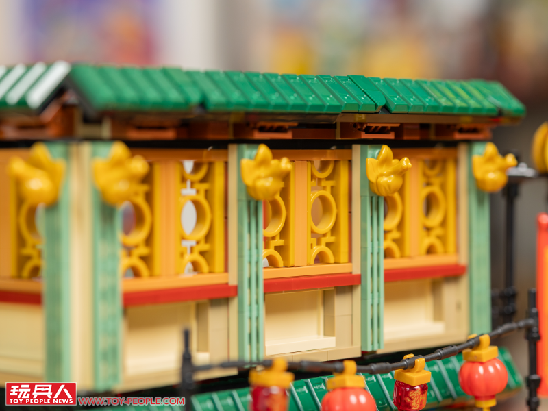 LEGO 80113「樂滿樓」開箱報告 內外都不簡單的中華料理餐館落成!