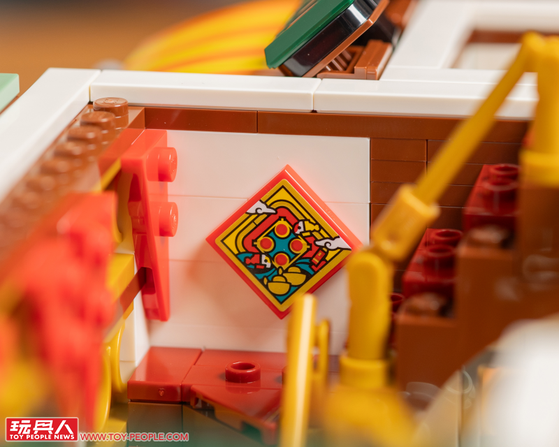 LEGO 80113「樂滿樓」開箱報告 內外都不簡單的中華料理餐館落成!