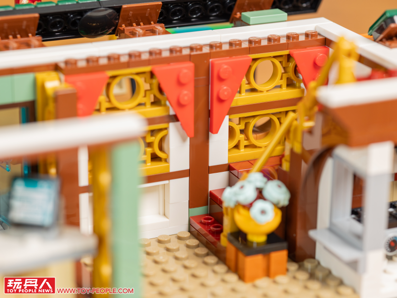 LEGO 80113「樂滿樓」開箱報告 內外都不簡單的中華料理餐館落成!