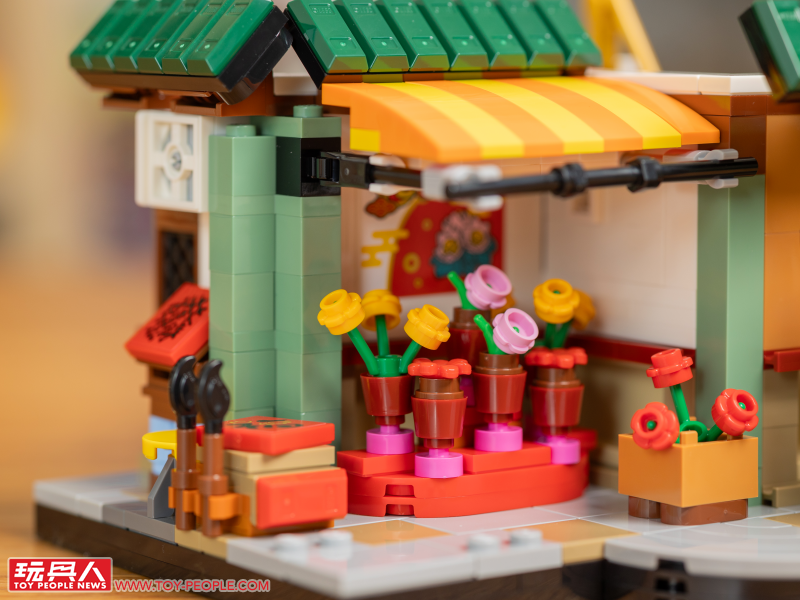 LEGO 80113「樂滿樓」開箱報告 內外都不簡單的中華料理餐館落成!