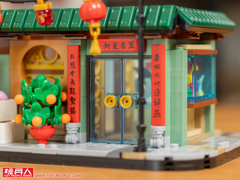 LEGO 80113「樂滿樓」開箱報告 內外都不簡單的中華料理餐館落成!