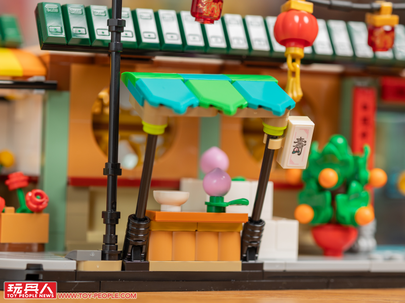 LEGO 80113「樂滿樓」開箱報告 內外都不簡單的中華料理餐館落成!