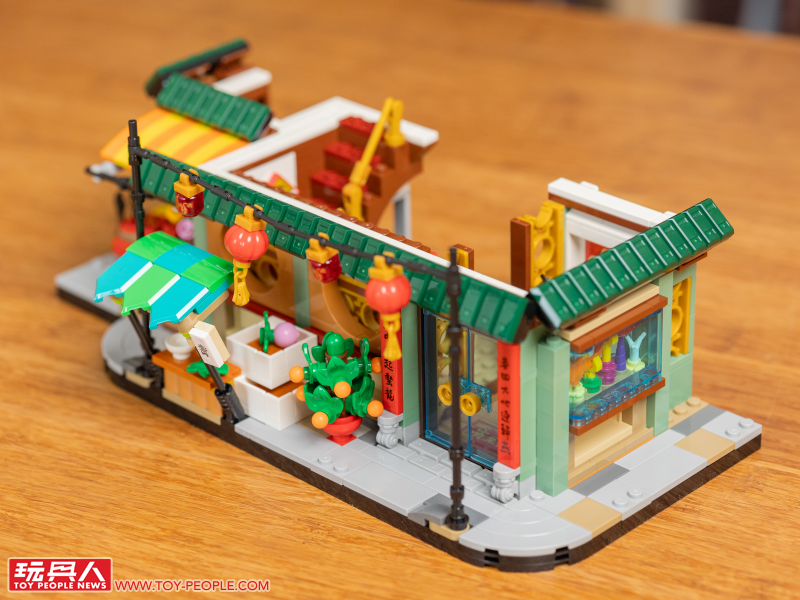 LEGO 80113「樂滿樓」開箱報告 內外都不簡單的中華料理餐館落成!