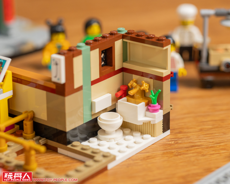 LEGO 80113「樂滿樓」開箱報告 內外都不簡單的中華料理餐館落成!