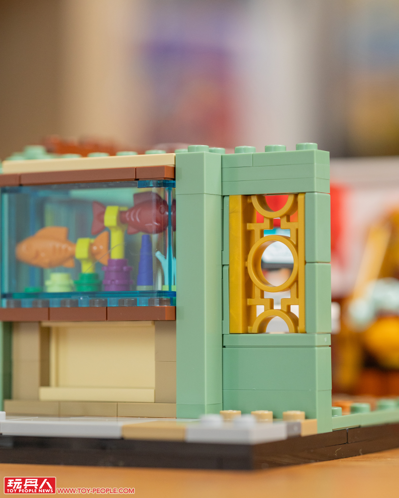 LEGO 80113「樂滿樓」開箱報告 內外都不簡單的中華料理餐館落成!