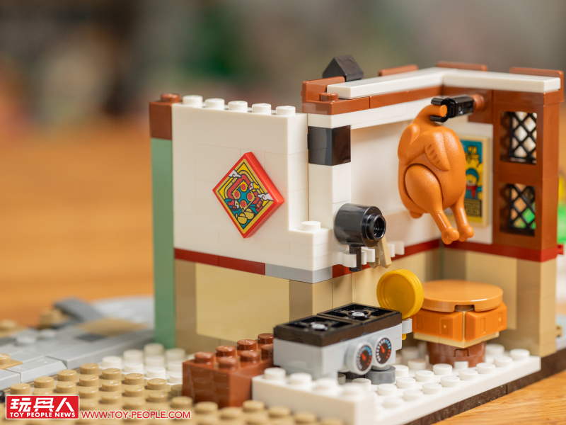LEGO 80113「樂滿樓」開箱報告 內外都不簡單的中華料理餐館落成!