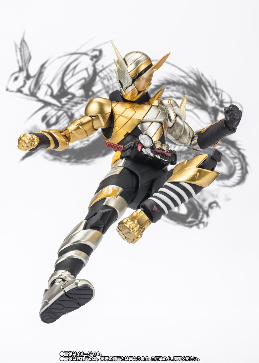 S.H.Figuarts『假面騎士BUILD（兔龍形態） Rabbit to Dragon NEW YEAR EDITION』迎接龍年的特別版登場！