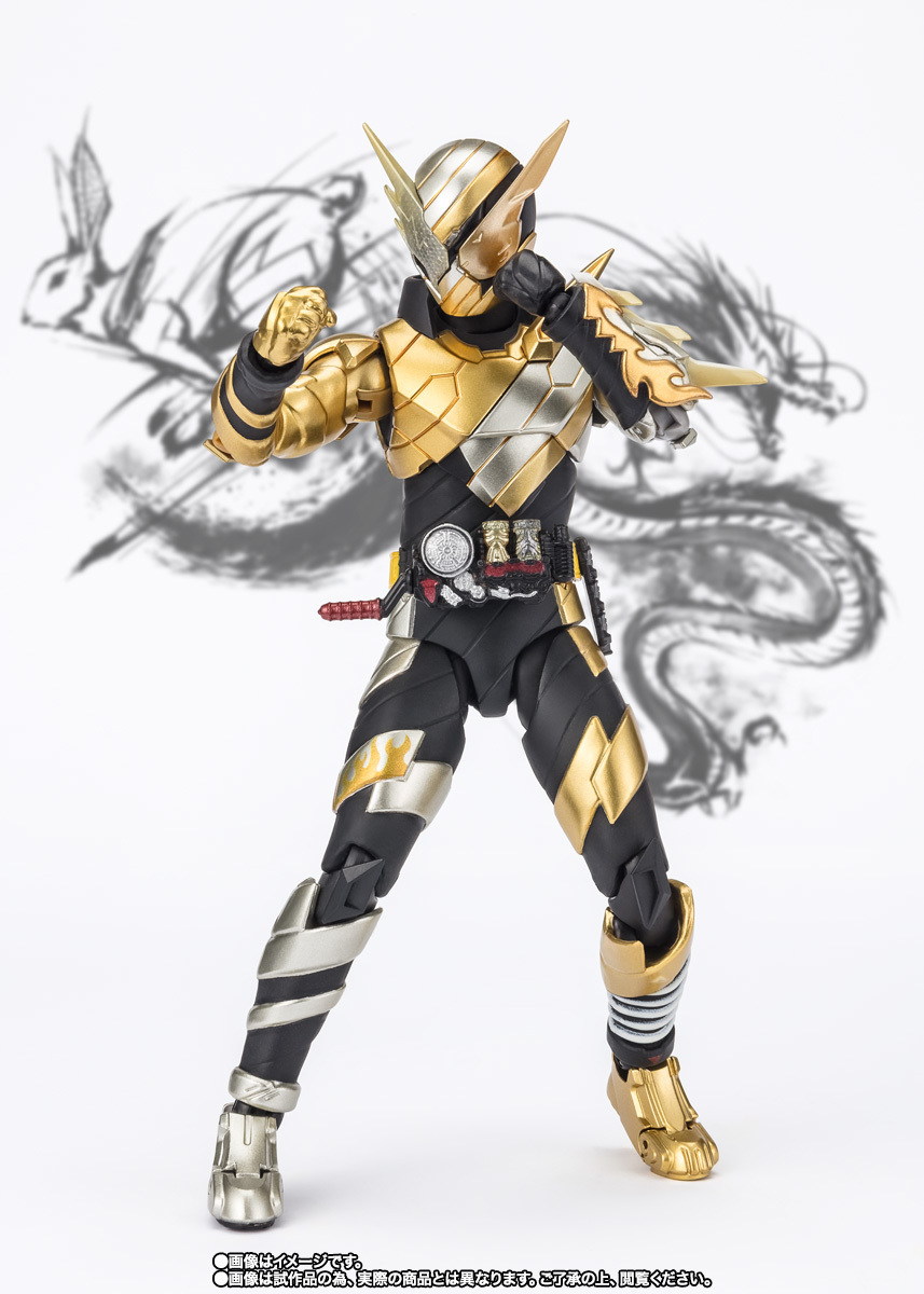 S.H.Figuarts『假面騎士BUILD（兔龍形態） Rabbit to Dragon NEW YEAR EDITION』迎接龍年的特別版登場！