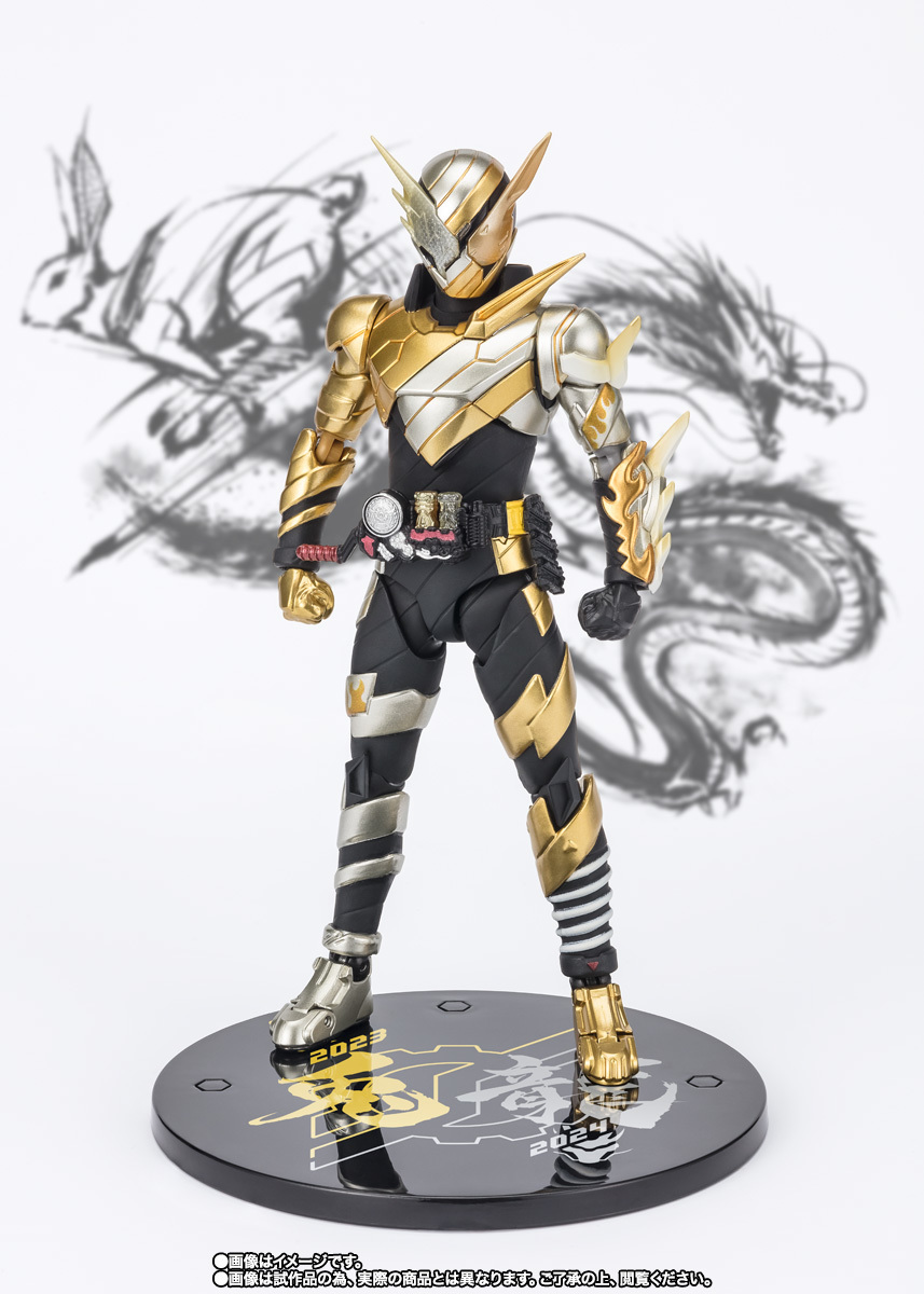 S.H.Figuarts『假面騎士BUILD（兔龍形態） Rabbit to Dragon NEW YEAR EDITION』迎接龍年的特別版登場！