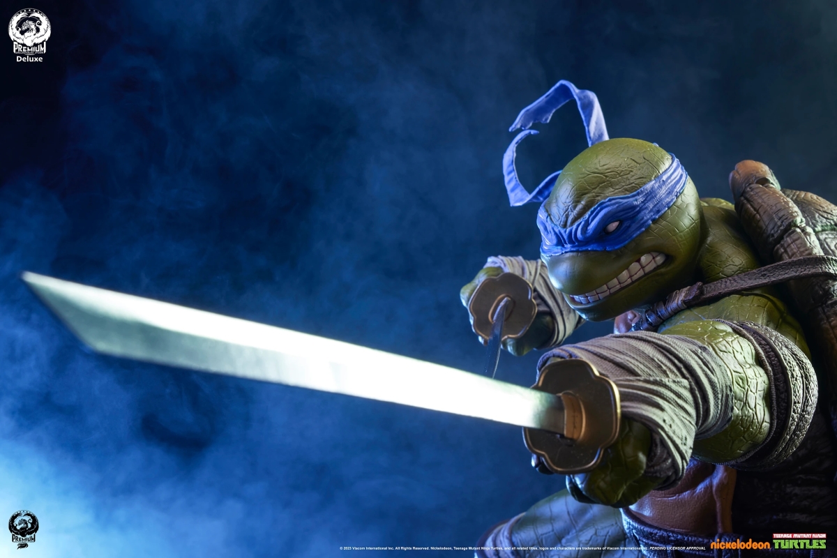 PCS TMNT Legends「李奧納多」(Leonardo)1/3 比例全身雕像 普通版/DX版