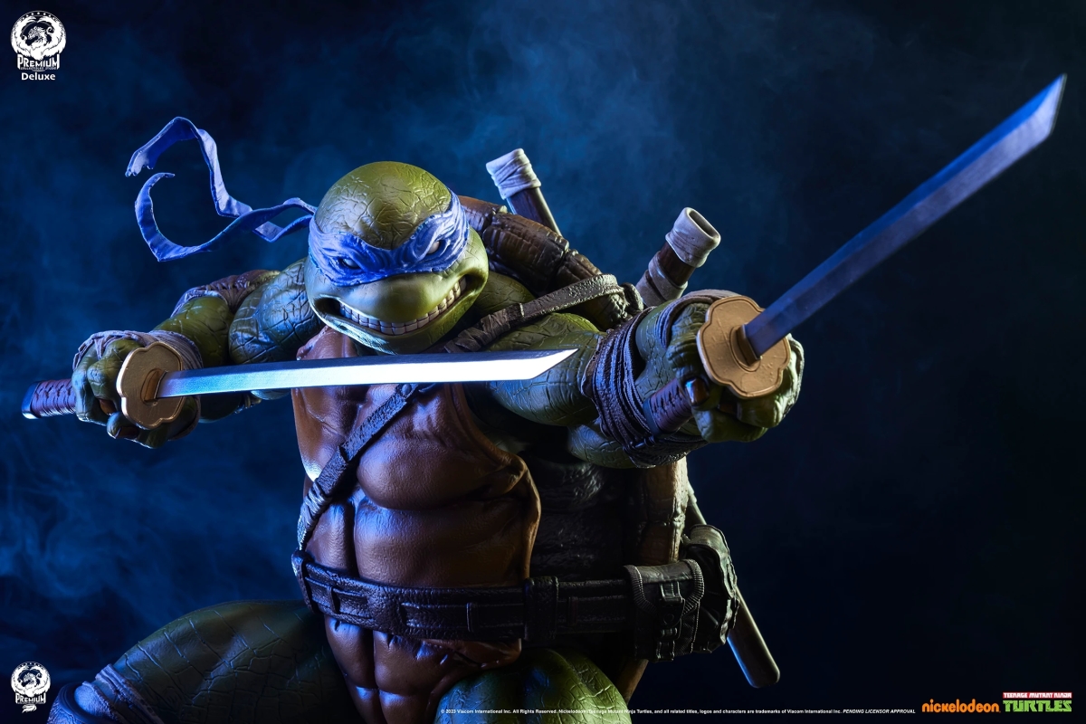 PCS TMNT Legends「李奧納多」(Leonardo)1/3 比例全身雕像 普通版/DX版