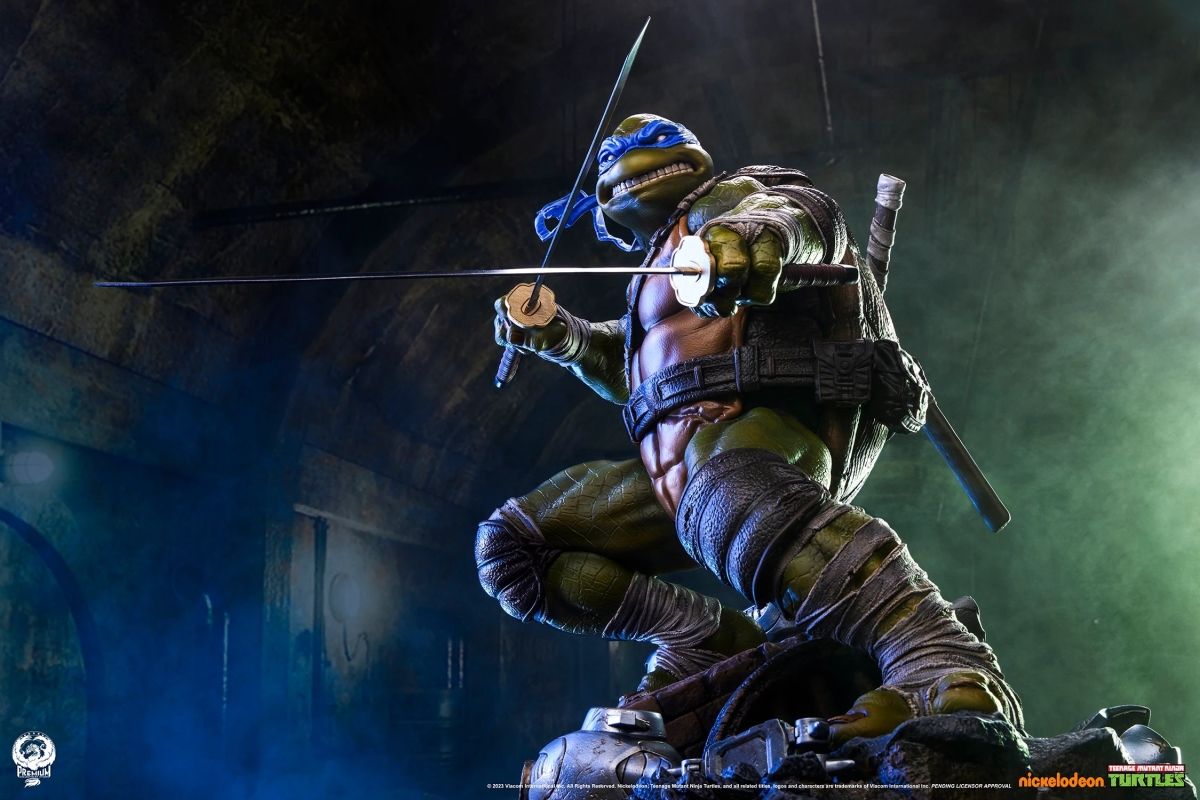 PCS TMNT Legends「李奧納多」(Leonardo)1/3 比例全身雕像 普通版/DX版