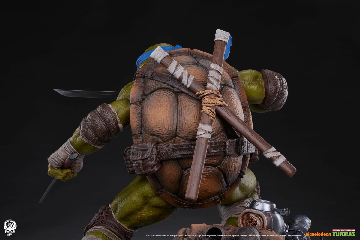 PCS TMNT Legends「李奧納多」(Leonardo)1/3 比例全身雕像 普通版/DX版
