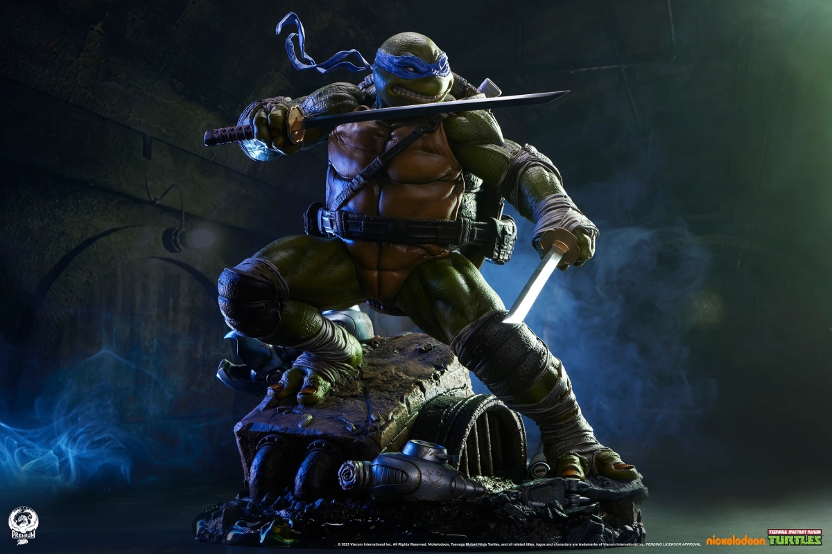 PCS TMNT Legends「李奧納多」(Leonardo)1/3 比例全身雕像 普通版/DX版