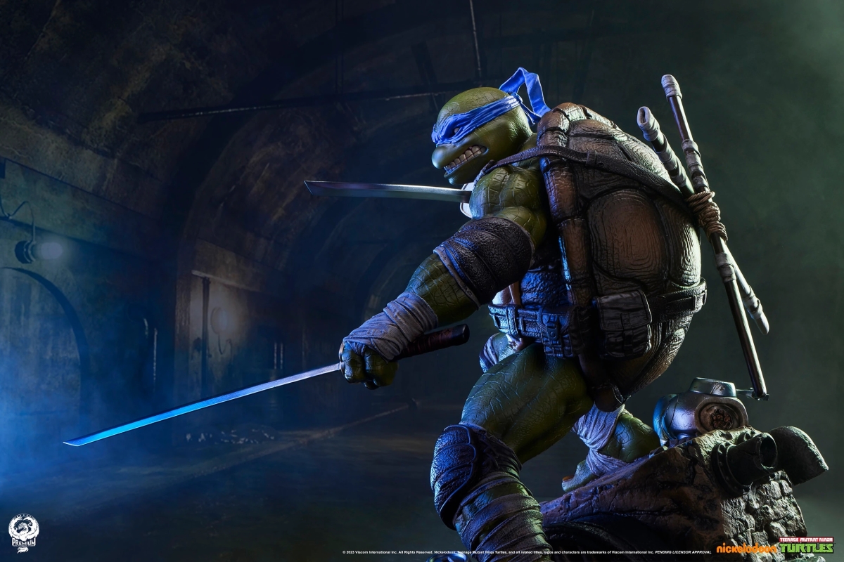 PCS TMNT Legends「李奧納多」(Leonardo)1/3 比例全身雕像 普通版/DX版