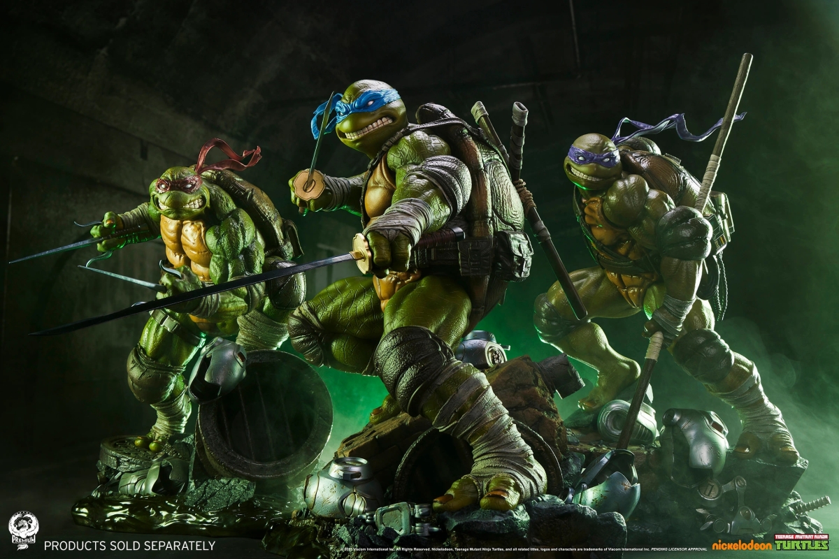 PCS TMNT Legends「李奧納多」(Leonardo)1/3 比例全身雕像 普通版/DX版