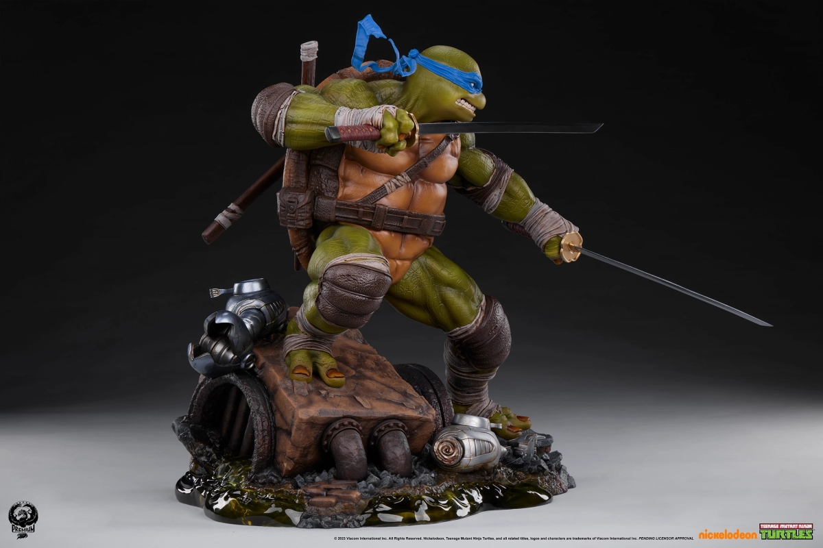 PCS TMNT Legends「李奧納多」(Leonardo)1/3 比例全身雕像 普通版/DX版