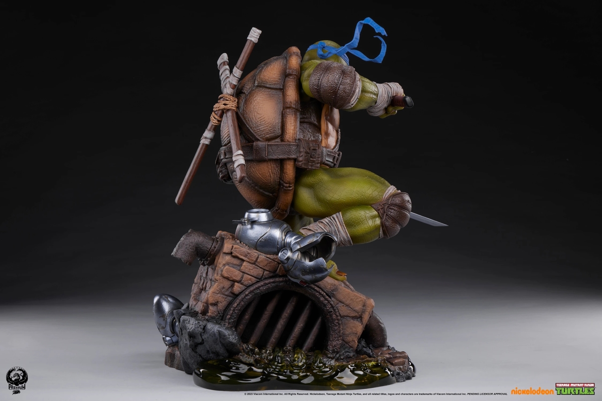 PCS TMNT Legends「李奧納多」(Leonardo)1/3 比例全身雕像 普通版/DX版