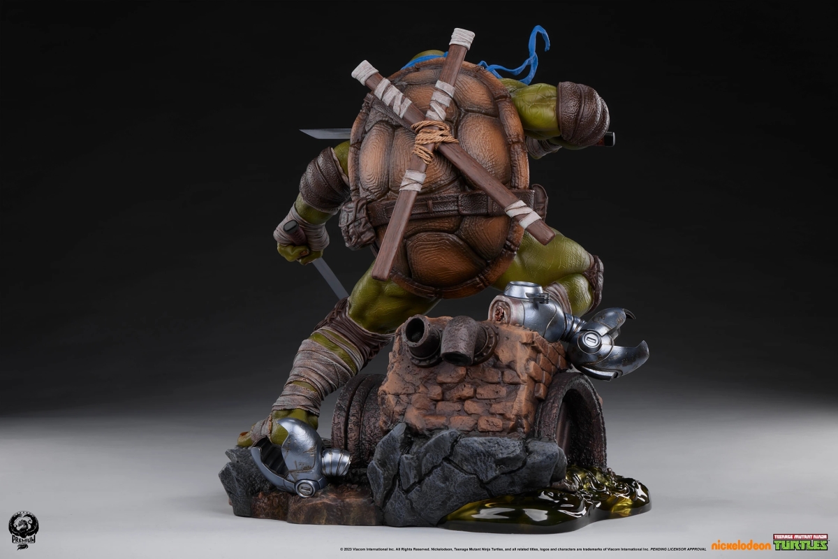 PCS TMNT Legends「李奧納多」(Leonardo)1/3 比例全身雕像 普通版/DX版