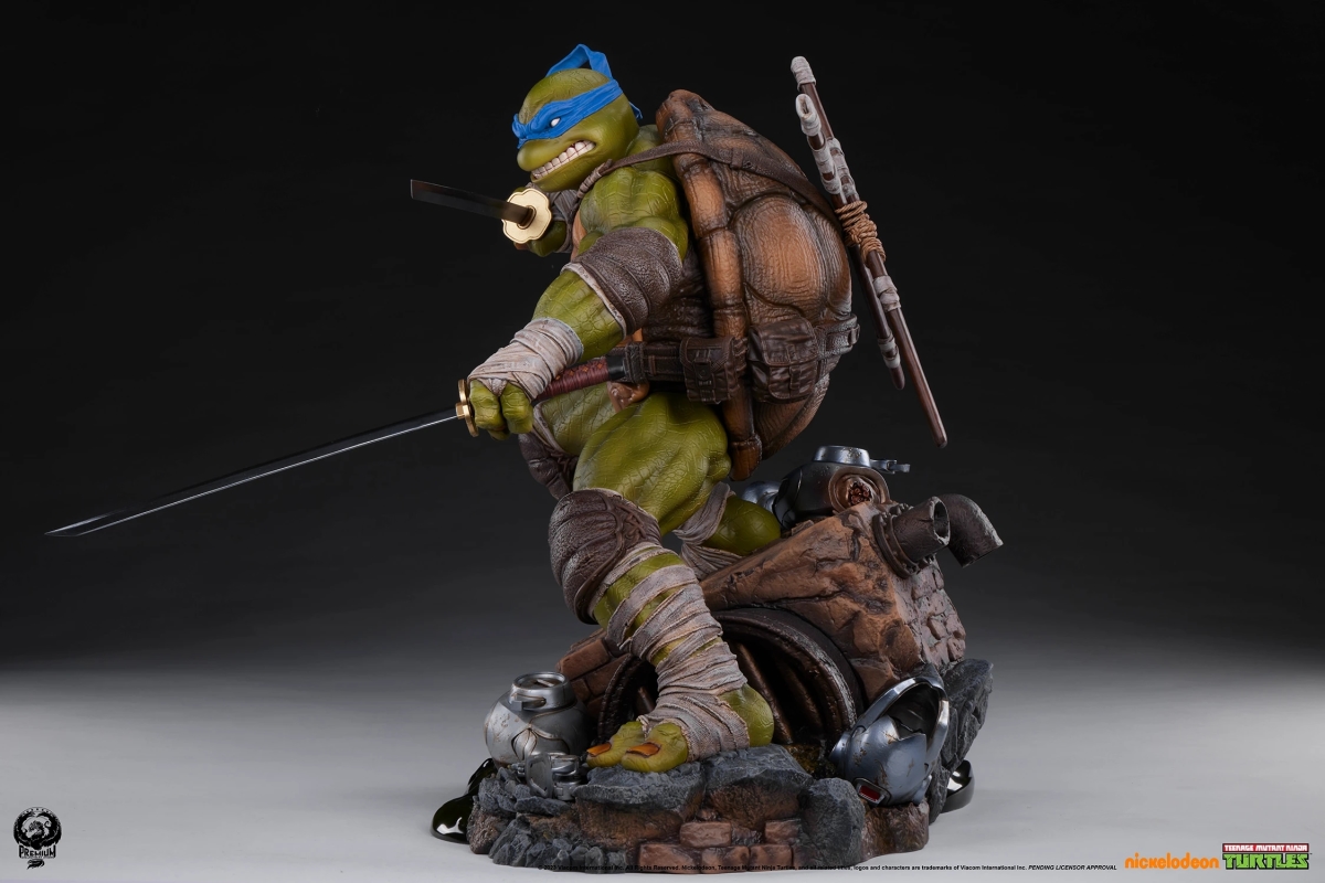 PCS TMNT Legends「李奧納多」(Leonardo)1/3 比例全身雕像 普通版/DX版