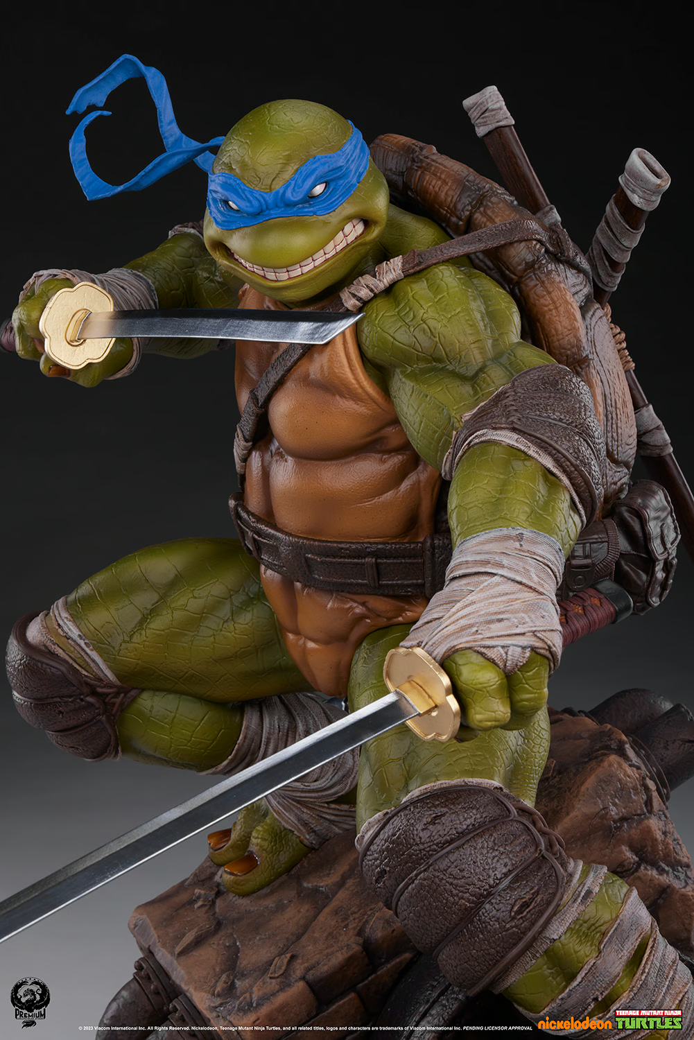 PCS TMNT Legends「李奧納多」(Leonardo)1/3 比例全身雕像 普通版/DX版