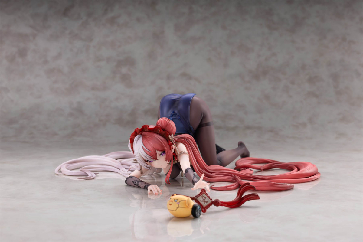 AniGame『碧藍航線 肇和 松戲梅 其下ver.』1/6比例模型 趴在桌子底下的絕妙姿勢!