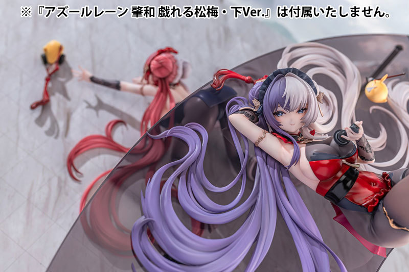 AniGame『碧藍航線 肇和 松戲梅 其下ver.』1/6比例模型 趴在桌子底下的絕妙姿勢!