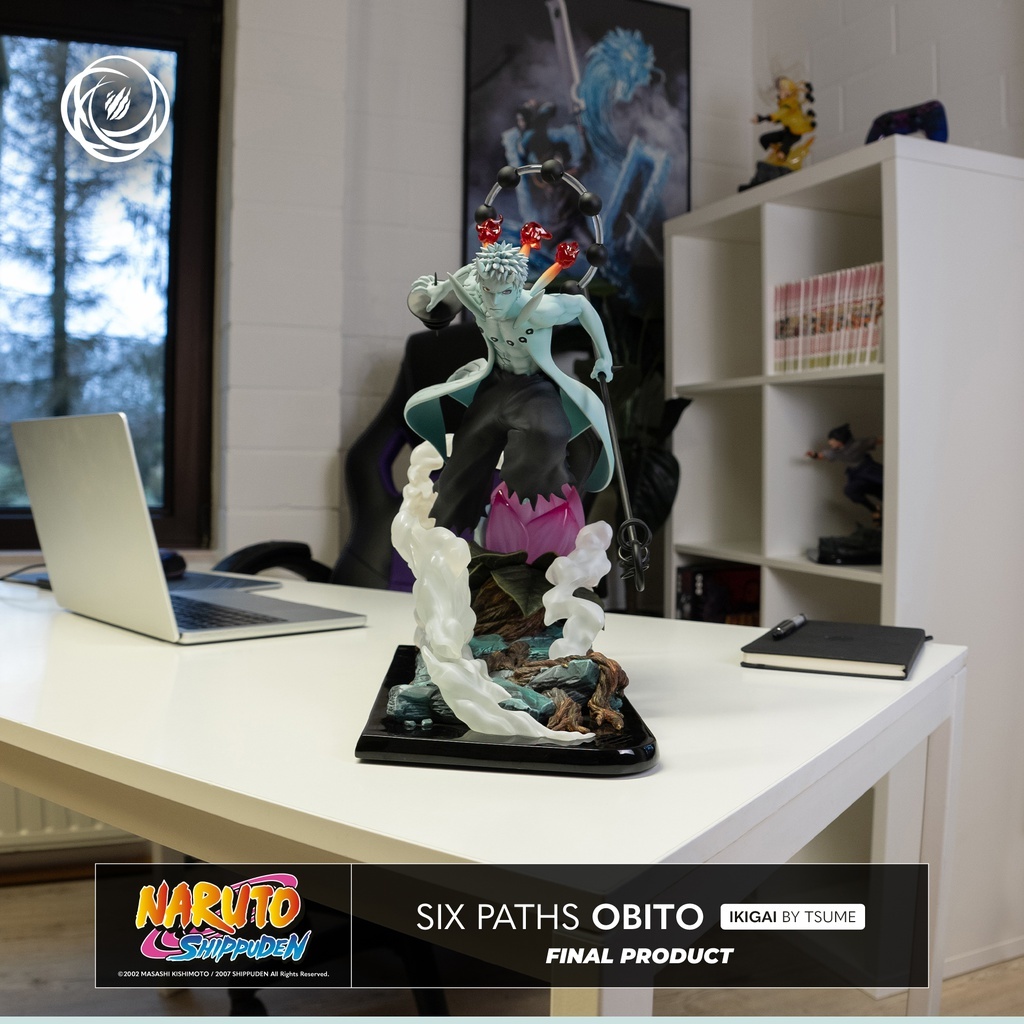 Tsume-Art IKIGAI系列『火影忍者疾風傳 六道帶土』1/6比例場景雕像 展現十尾祭品之力強大力量！