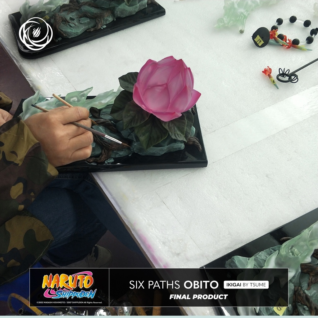 Tsume-Art IKIGAI系列『火影忍者疾風傳 六道帶土』1/6比例場景雕像 展現十尾祭品之力強大力量！