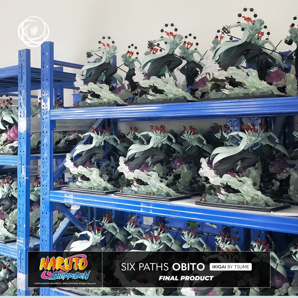 Tsume-Art IKIGAI系列『火影忍者疾風傳 六道帶土』1/6比例場景雕像 展現十尾祭品之力強大力量！