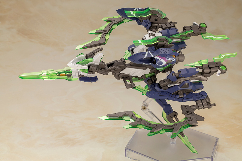 壽屋『Frame Arms Girl 機甲少女 魔鷲CORNIX』新規武器、髮型、表情再現魔鷲家族新成員！