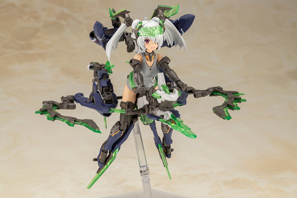 壽屋『Frame Arms Girl 機甲少女 魔鷲CORNIX』新規武器、髮型、表情再現魔鷲家族新成員！