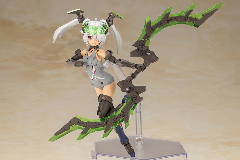 壽屋『Frame Arms Girl 機甲少女 魔鷲CORNIX』新規武器、髮型、表情再現魔鷲家族新成員！