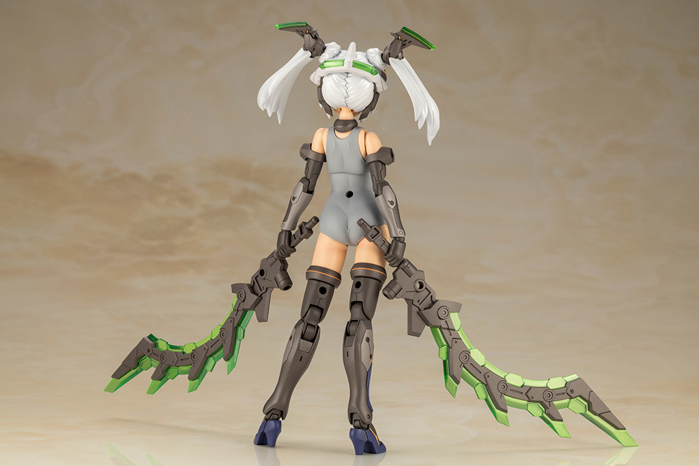 壽屋『Frame Arms Girl 機甲少女 魔鷲CORNIX』新規武器、髮型、表情再現魔鷲家族新成員！